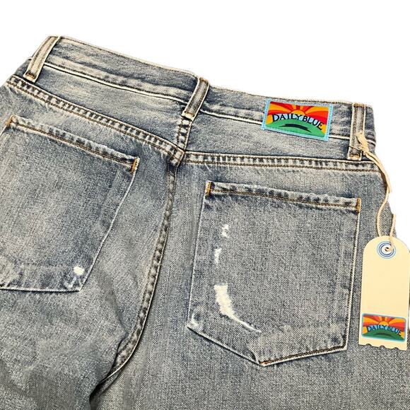 Ag Adriano Goldschmidt Daily Blue Mantra Rigid Blue Jeans Size 25 NWT - Picture 6 of 11